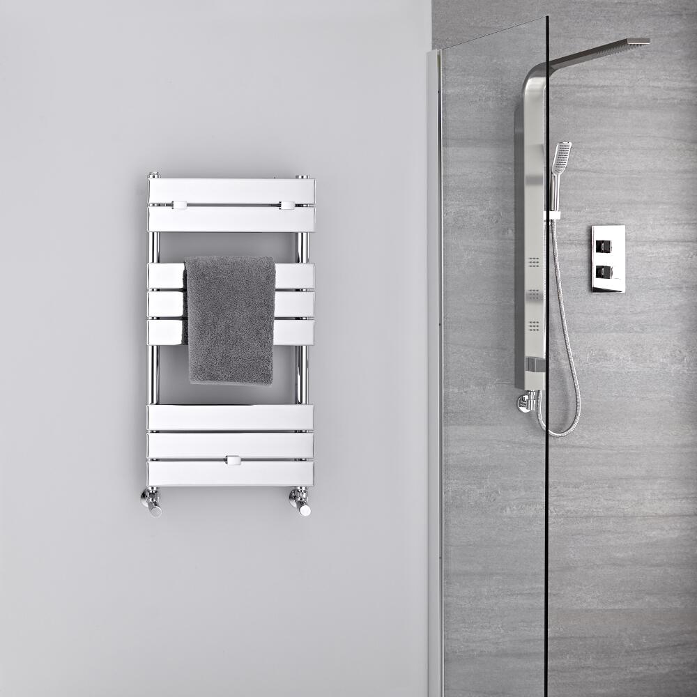 Handtuchheizkörper Chrom 840mm x 450mm 250W - Lustro