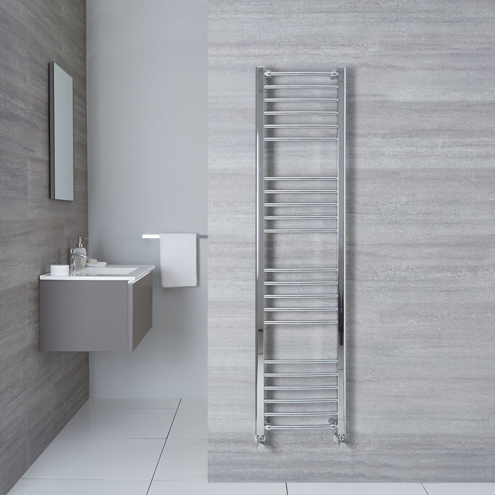 Handtuchheizkörper Gebogen Chrom 1600mm x 400mm 426W - Eco