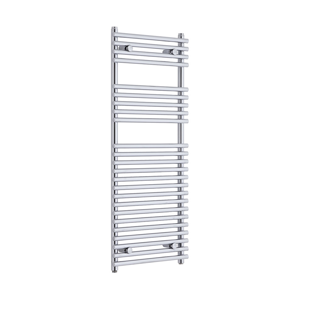 Handtuchheizkörper Gebogen Chrom 1150mm x 450mm 476W - Etna
