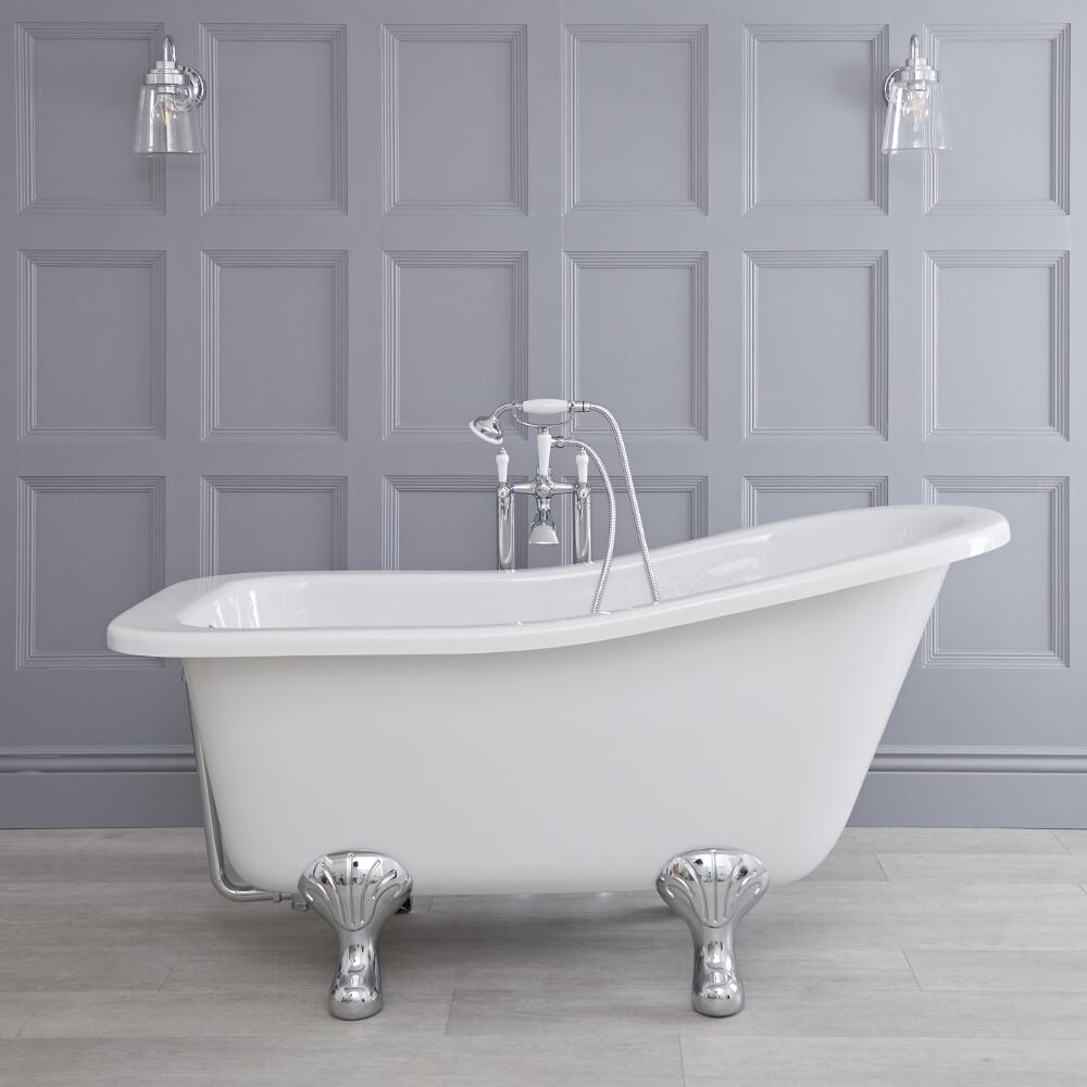 Freistehende Badewanne Kensington mit Füßen 1500mm
