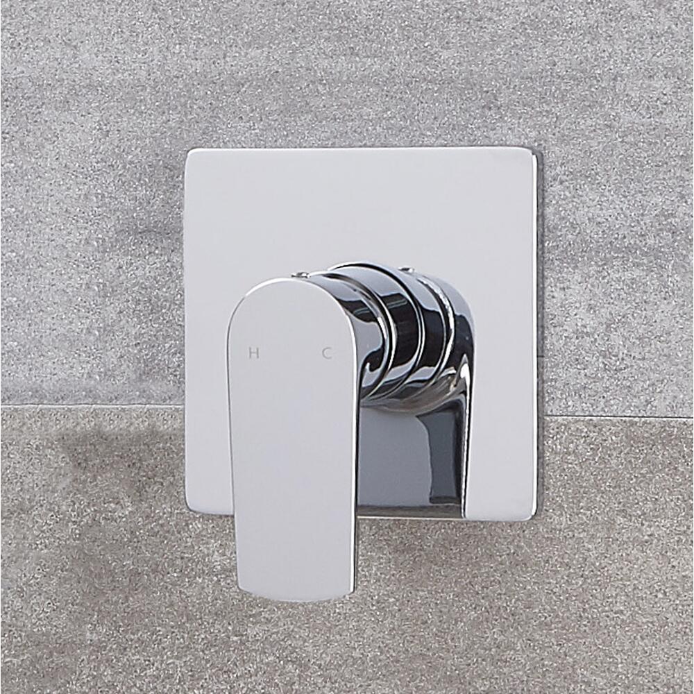 Moderne Manuelle 1-Weg Duscharmatur in Chrom - Harting