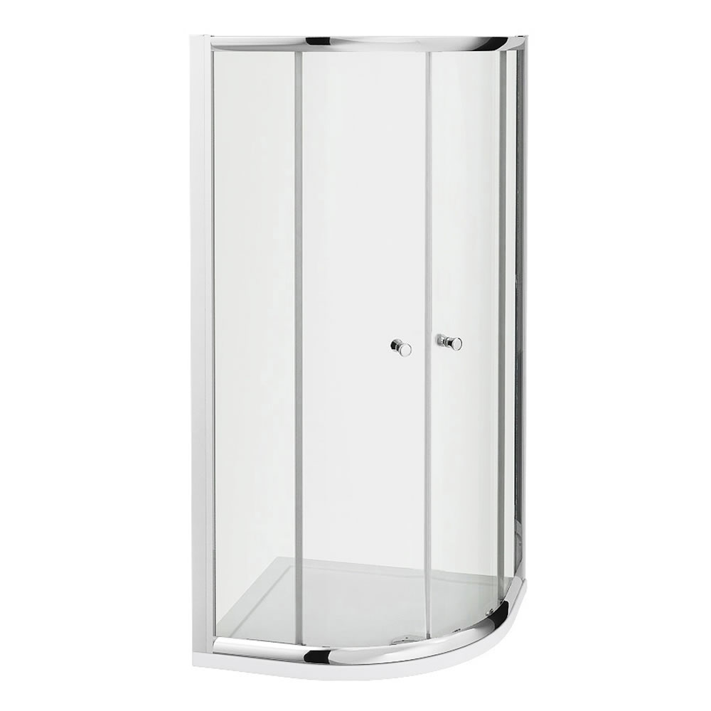 Duschkabine Runddusche 1950mm x 900mm x 900mm inkl. Duschtasse und Ablauf - Hutton