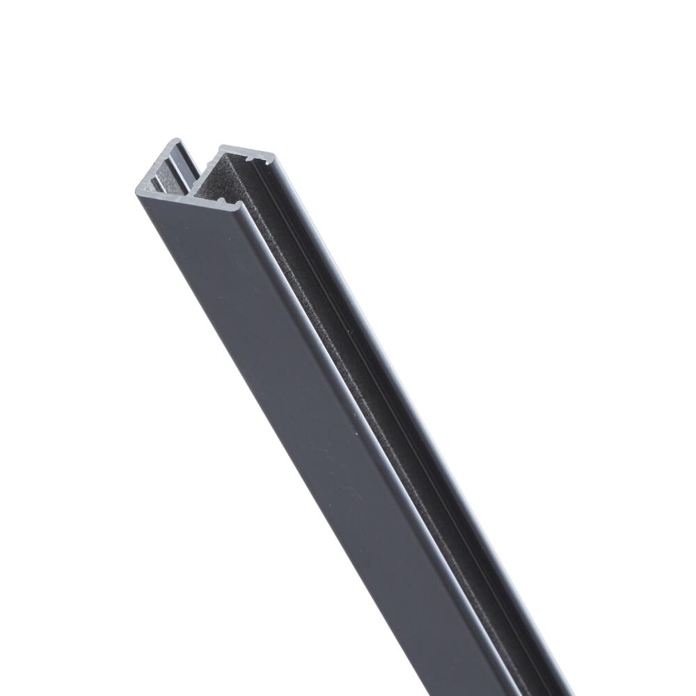 Hudson Reed Nox - L Profil für 250mm Rücklauf - Schwarz