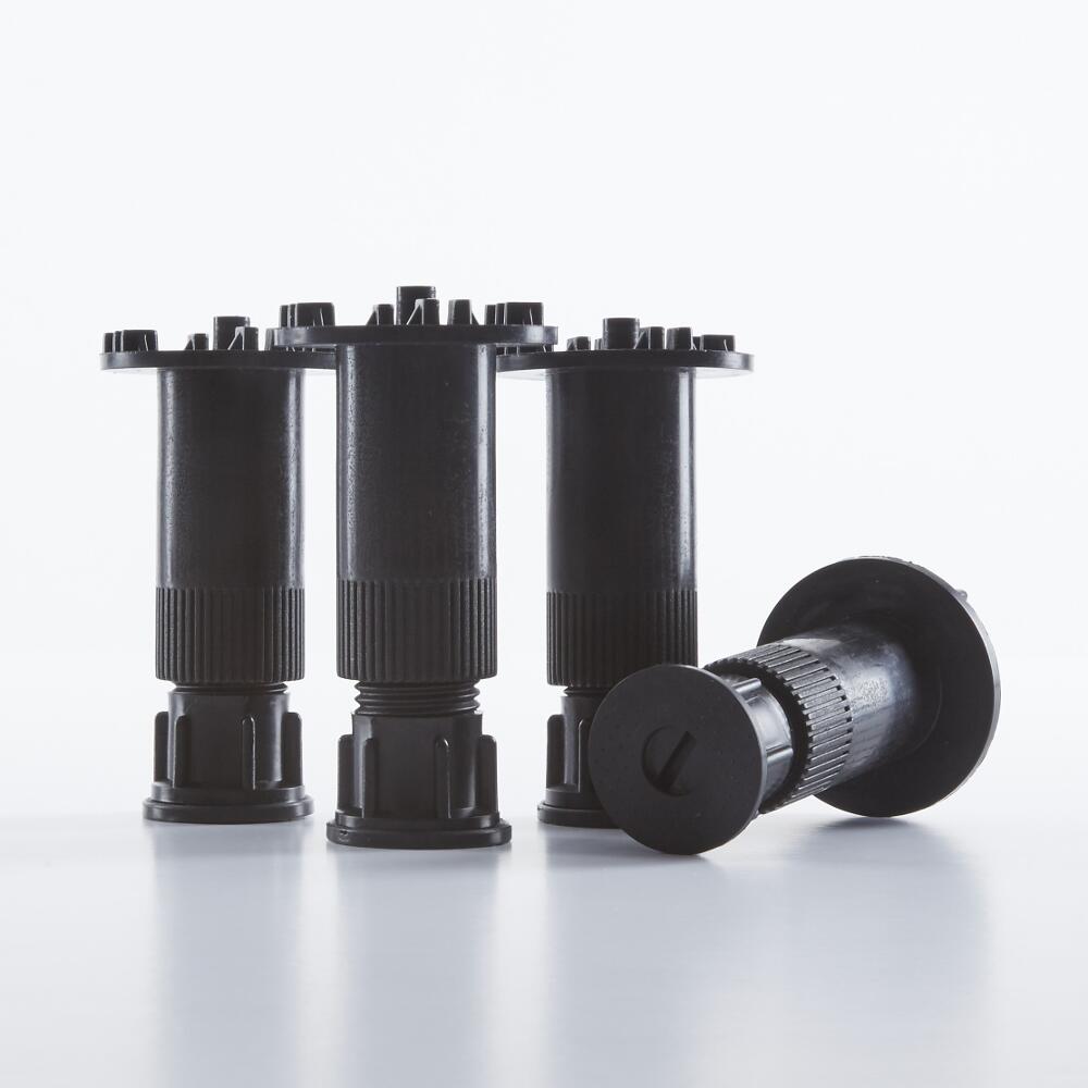 Hudson Reed Duschwannenfüße und selbstklebende Pads 8er Pack