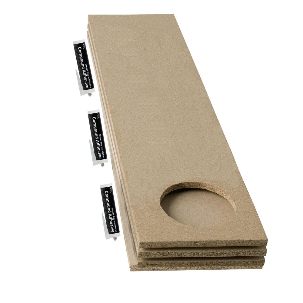 Hudson Reed Duschwannen Baseboard Set für extra Belastungsunterstützung