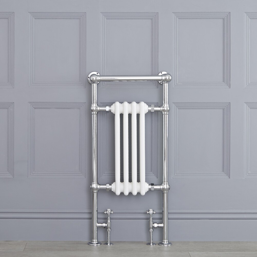 Handtuchheizkörper Weiß 930mm x 452mm 492W - Avon