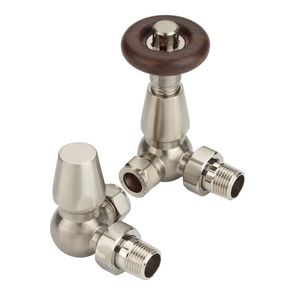 Thermostatische Eckheizkörperventile für 15mm Kupferrohre - Regent