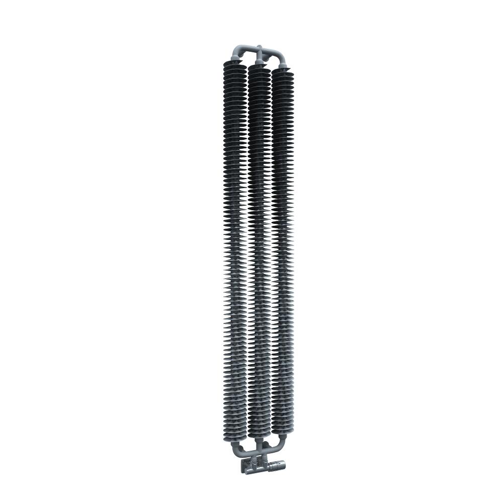 Design Heizkörper Vertikal Einlagig Silber Matt 1720mm x 290mm - Tatra