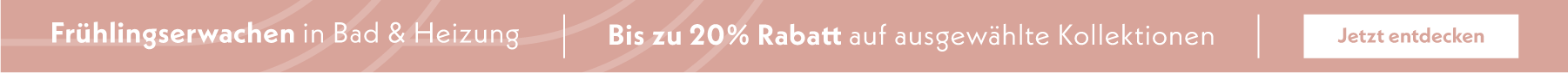  Bis zu 20 % Rabatt auf ausgewählte Kollektionen 