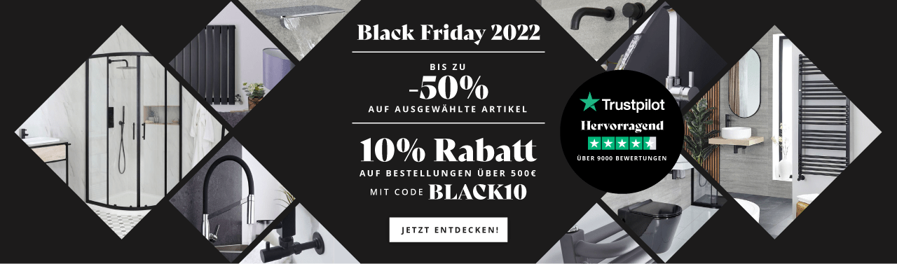  Black Friday 2022 | Bis zu -50% auf ausgewählte Artikel | 10% Rabatt auf Bestellungen über 500€ mit dem Gutscheincode BLACK10 | Jetzt entdecken! 
