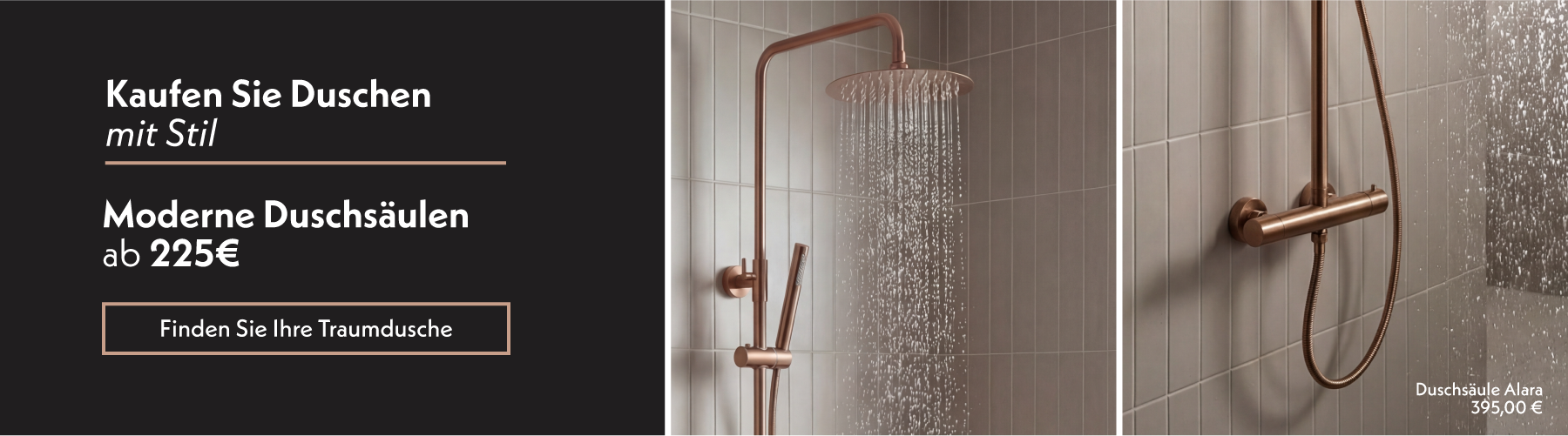 Moderne Duschsäulen ab 225€